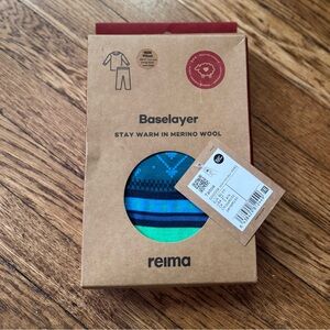 Reima Merino Wool & Lyocell Base Layer Set - NEW IN BOX - 90CM/2T